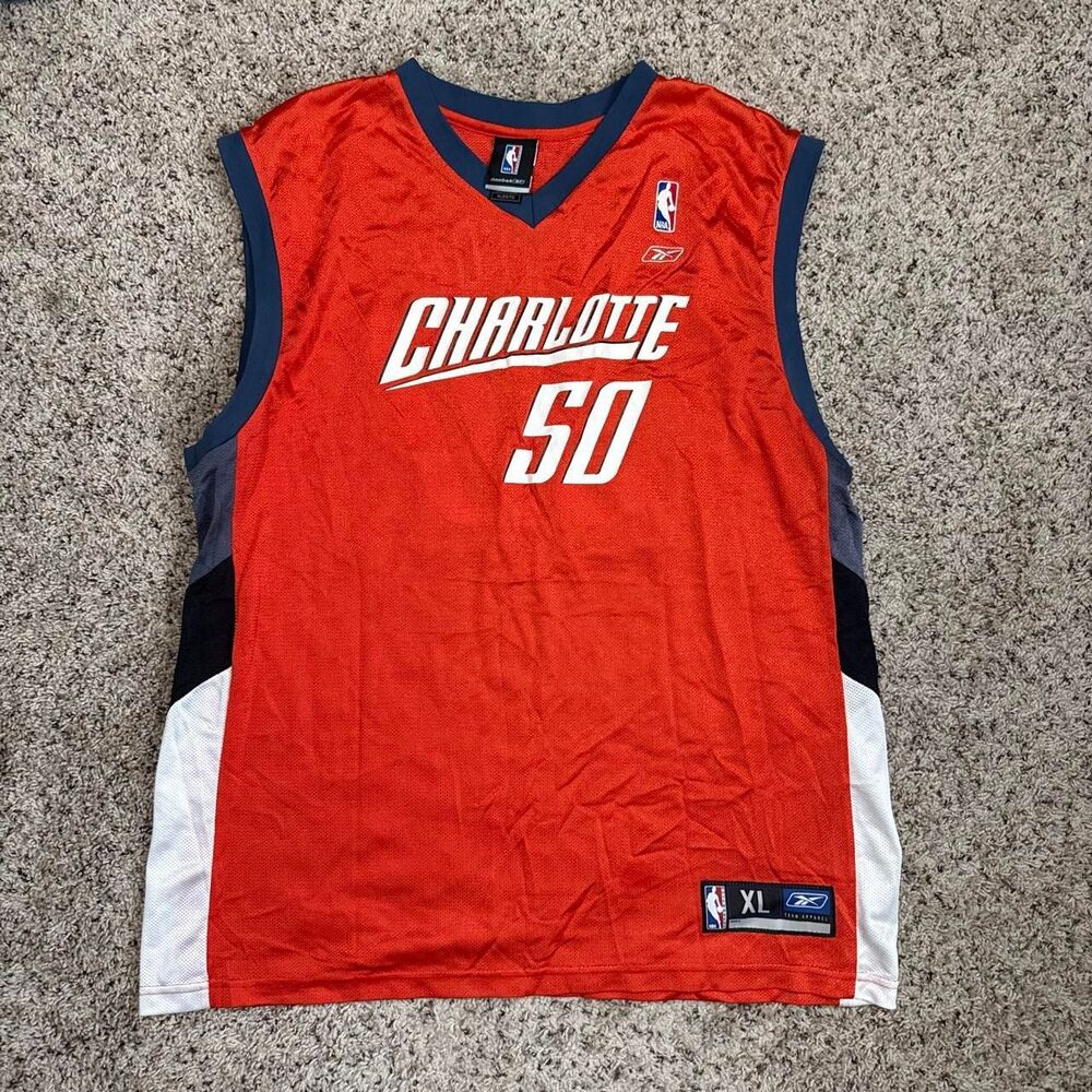 Reebok Men's Red and Orange Top